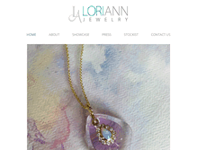 Tablet Screenshot of loriannjewelry.com
